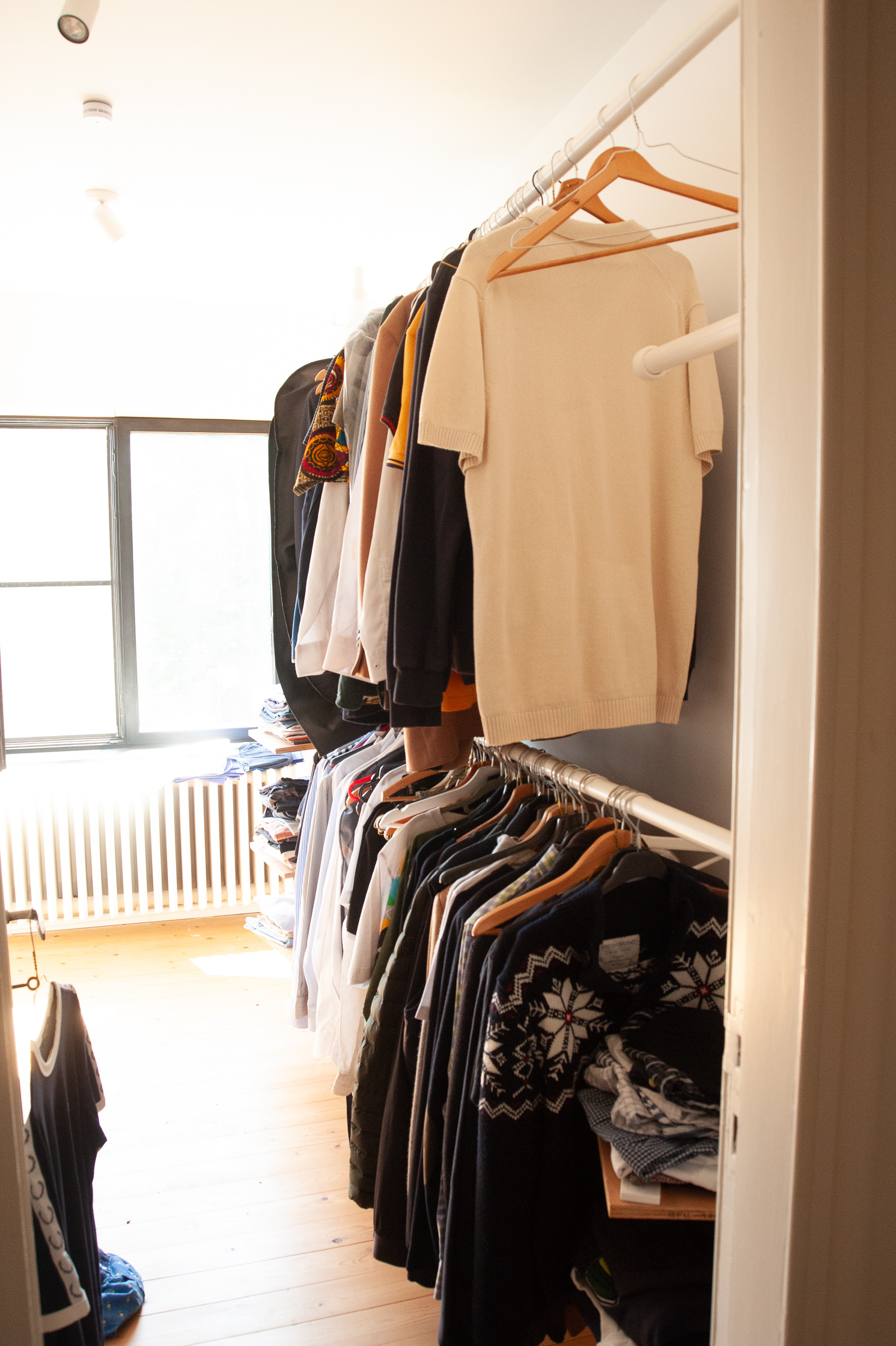 De dressing.